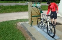 station de lavage VTT Modulo bois de la GT du Morvan