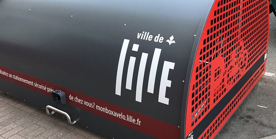 box à vélo ALTAO Cover de Lille installé