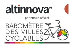 Altinnova partenaire officiel du Baromètre des villes cyclables 2019