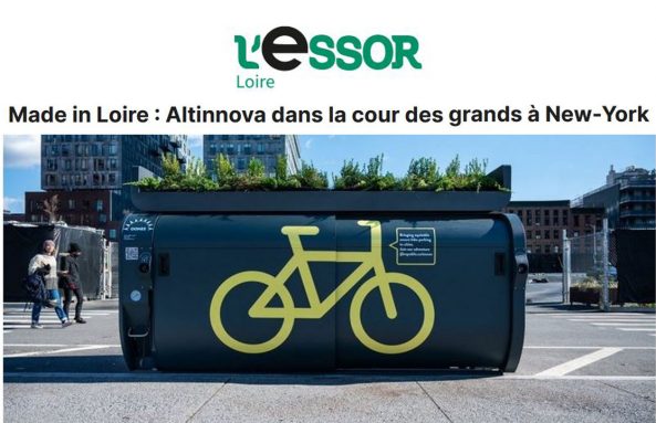 Capture article L'Essor42 : Made In Loire Altinnova dans la cour des grands à New-York