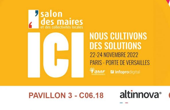 visuel du salon des maires et des collectivités locales 2022