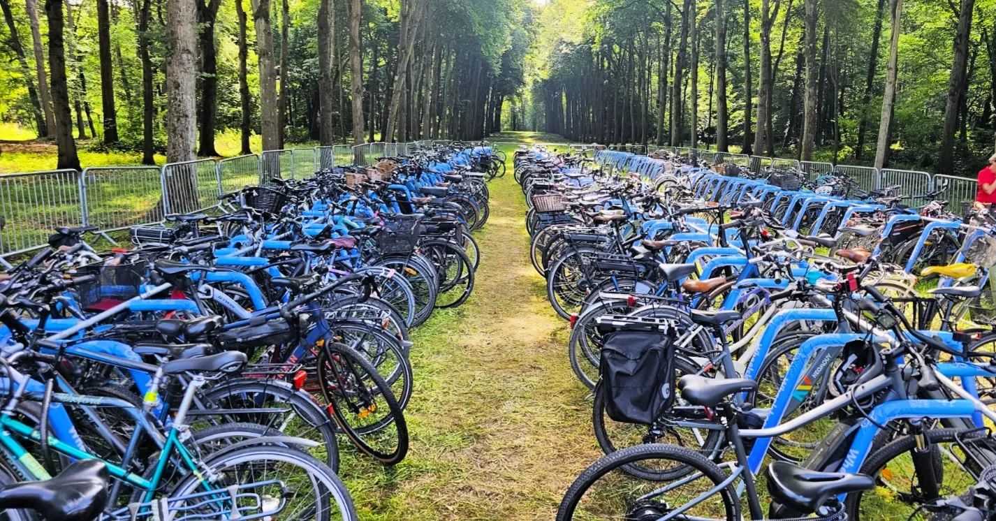 parking vélo temporaire JO Paris 2024 ALTAO Mobile Versailles