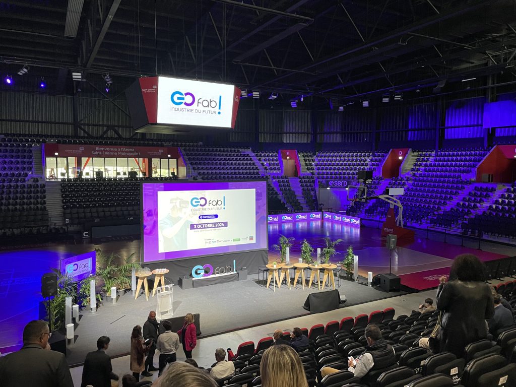 soirée de remise des prix lors de la journée GO Fab à l'Arena de Saint Chamond