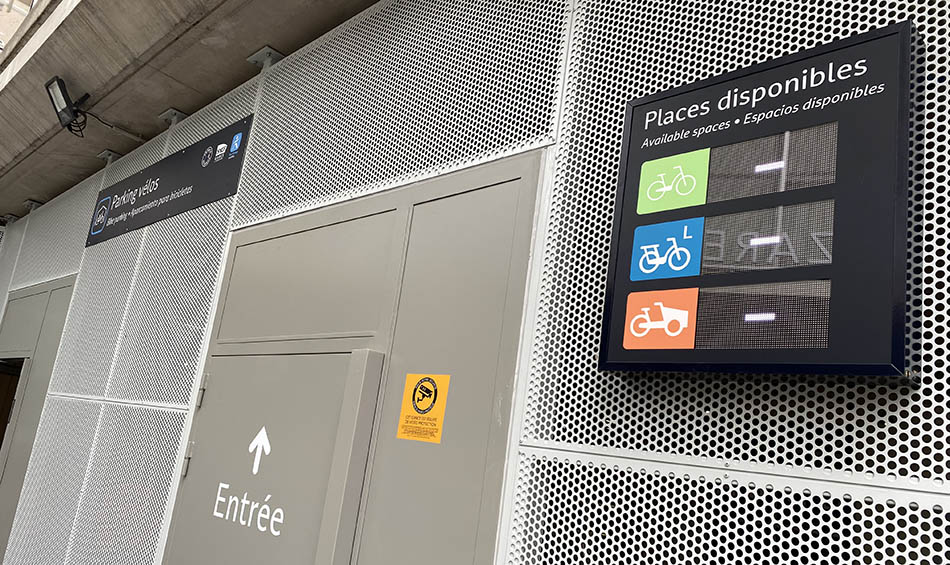 Abri vélo sécurisé Gare de ST Lazare