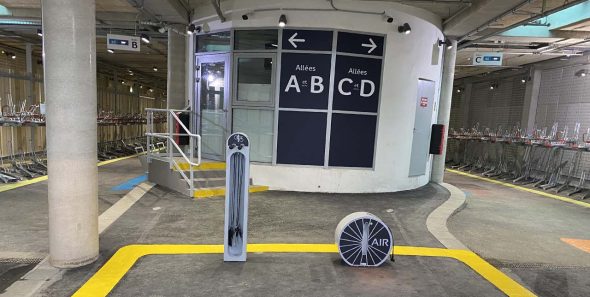 Abri vélo sécurisé Gare de ST Lazare