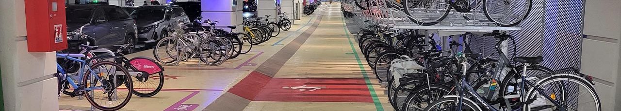 Parking Vélos gratuit en libre accès de la gare Montparnasse