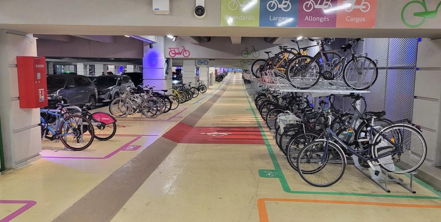 Parking Vélos gratuit en libre accès de la gare Montparnasse