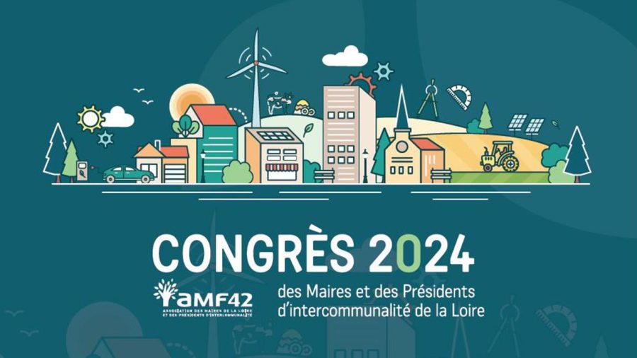 visuel du salon des maires de la Loire 2024