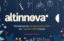 information de la fermeture d'Altinnova du 24-12-2024 au 01-01-2025