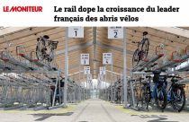 article de Le Moniteur : Le rail dope la croissance du leader français des abris vélos